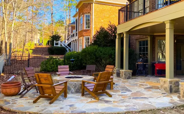 Custom Paver Patio Installation & Hardscape Design in Alpharetta project photo