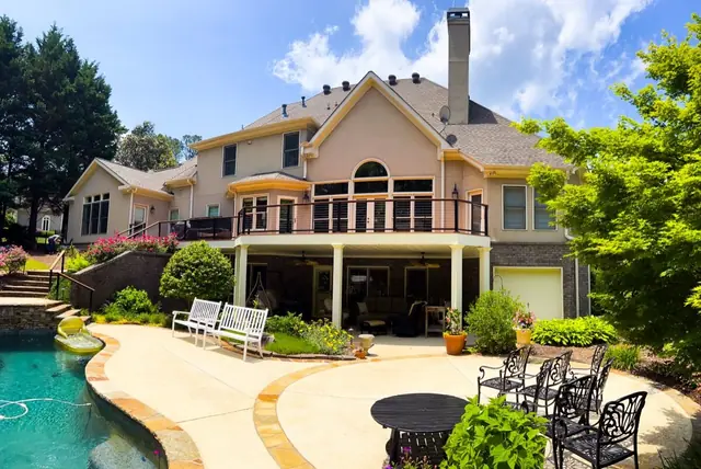 Custom Pool Decks and Surrounds in Alpharetta & Milton project photo