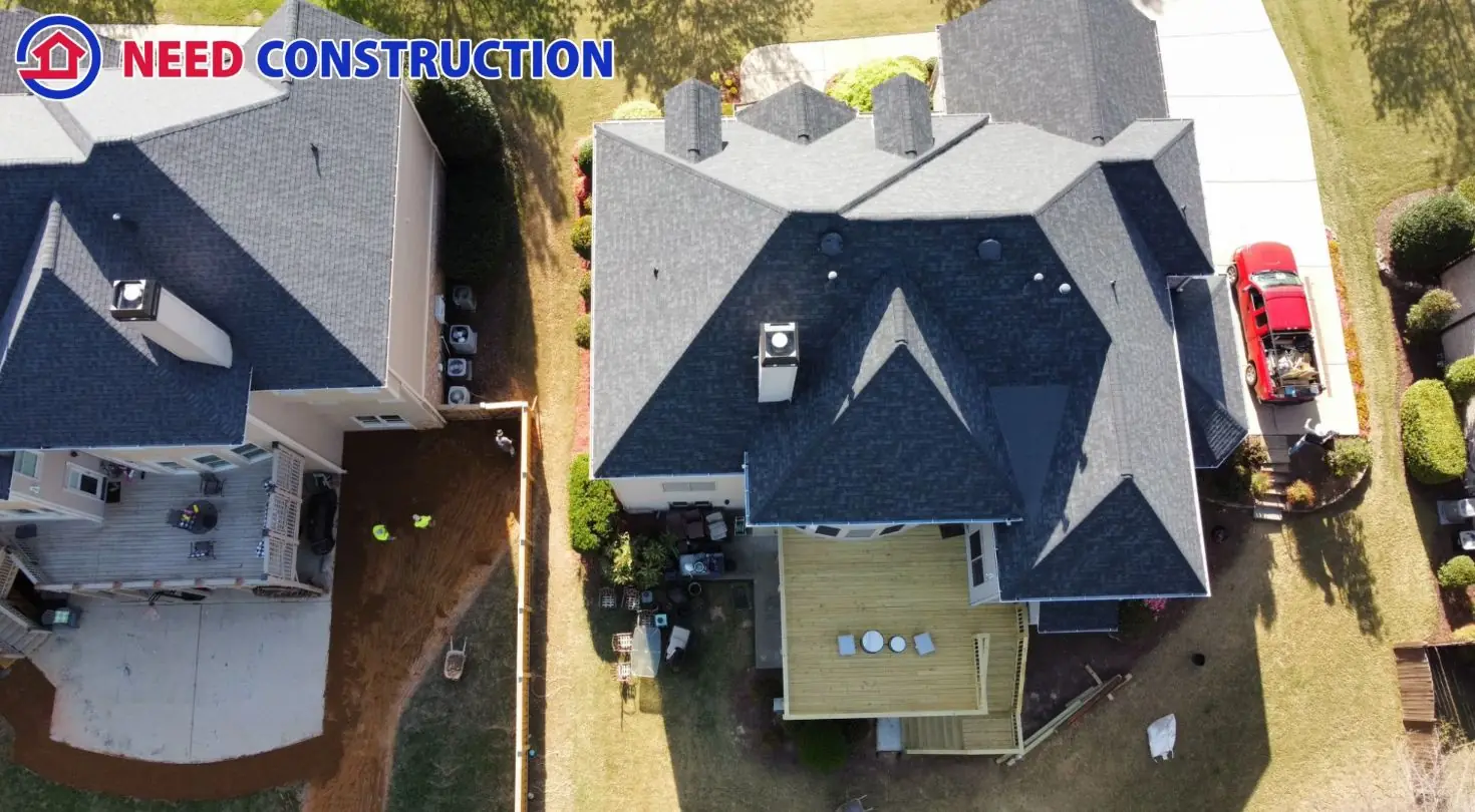 Full roof replacement in Milton GA